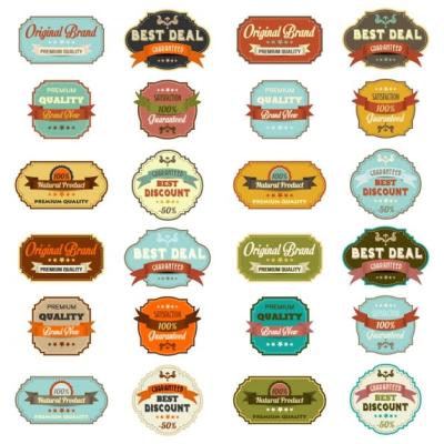 Vintage Labels Collection – Free Download