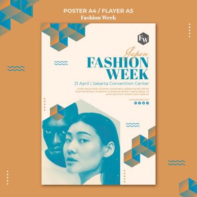 Fashion Week Flyer Template – Free Download