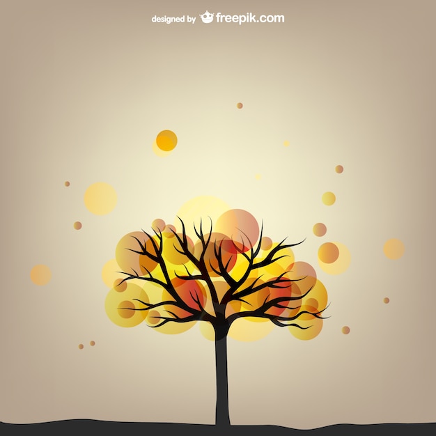 Abstract Autumn Tree – Free Stock Photo for Download