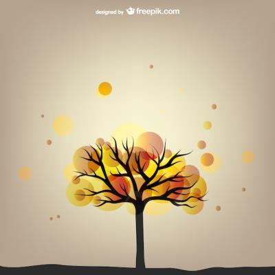 Abstract Autumn Tree – Free Stock Photo for Download