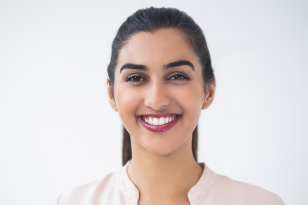 Smiling Young Beautiful Indian Woman – Free Stock Photo for Download