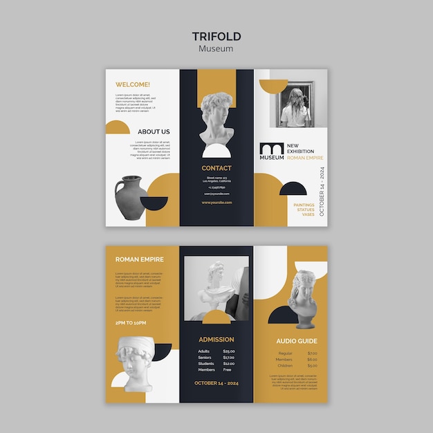 Museum Template Design for Stunning Visuals – Free Download