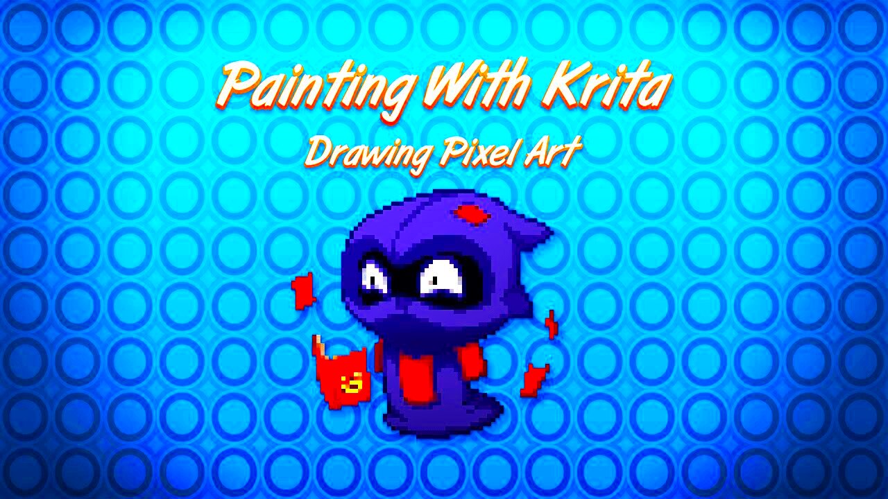 How to setup Krita for pixel art  Krita pixel art tutorial  YouTube