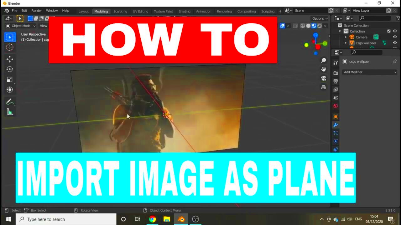 How to Import Images into Blender A StepbyStep Guide  YouTube