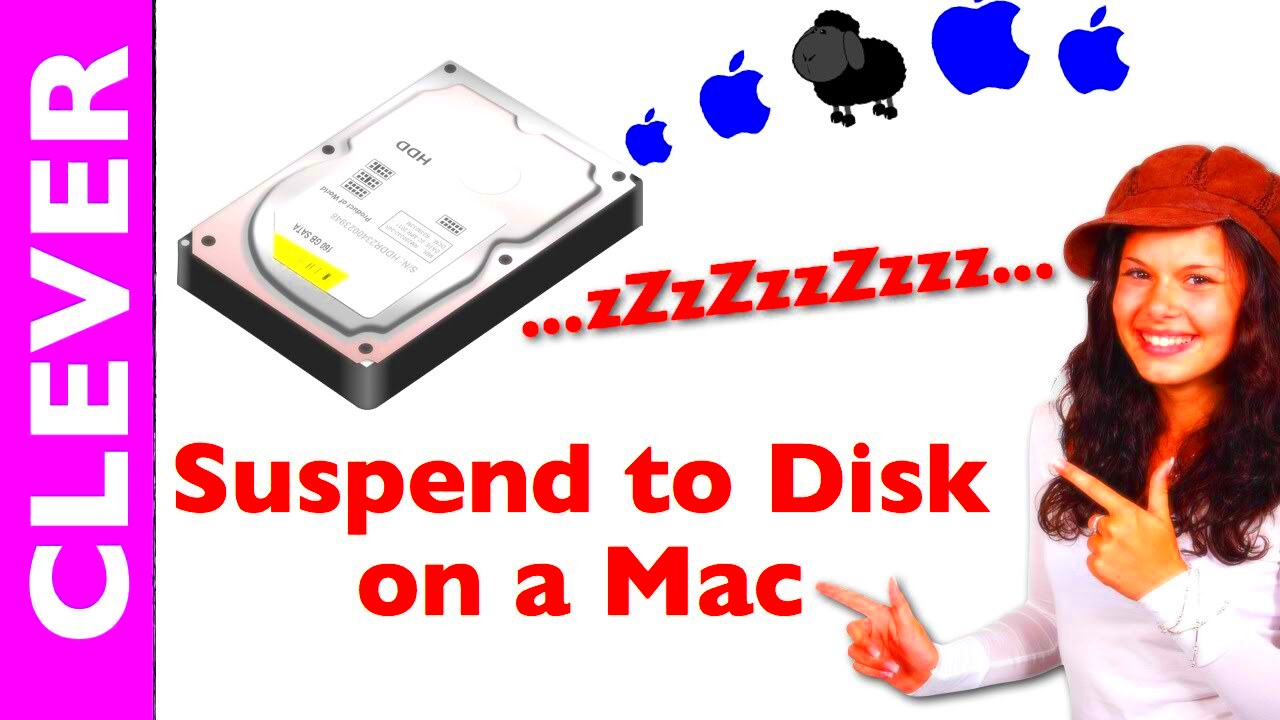 How to suspend to Disk on a Mac  YouTube