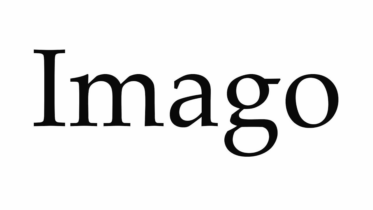 How to Pronounce Imago  YouTube