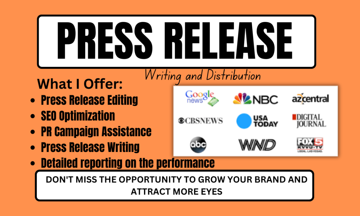 I Will Submit Press Release, Press Release Distribution, and Press Distribution