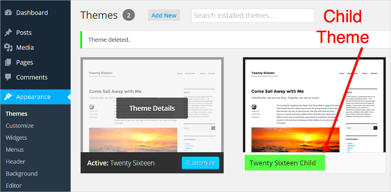 How to Use WordPress Child Theme Configurator Plugin  WebNots