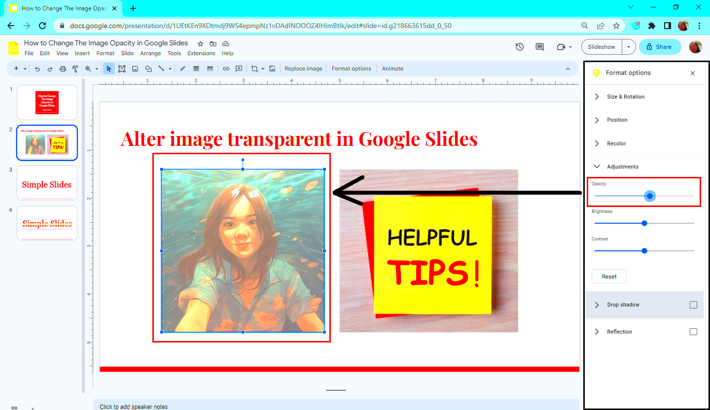 Google Slides Image Opacity Elevate Your Presentations