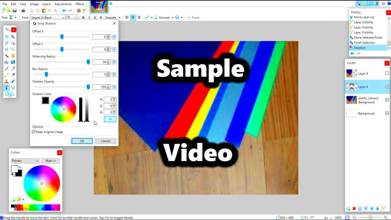 Basic Tutorial for Paintnet  YouTube