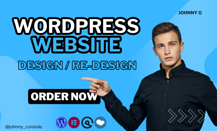 I Will Be Your WordPress Developer, Design Your Professional Site