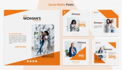 Business Social Media Post Template – Free Download