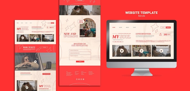 New Film Website Template – Free Download for Stunning Designs