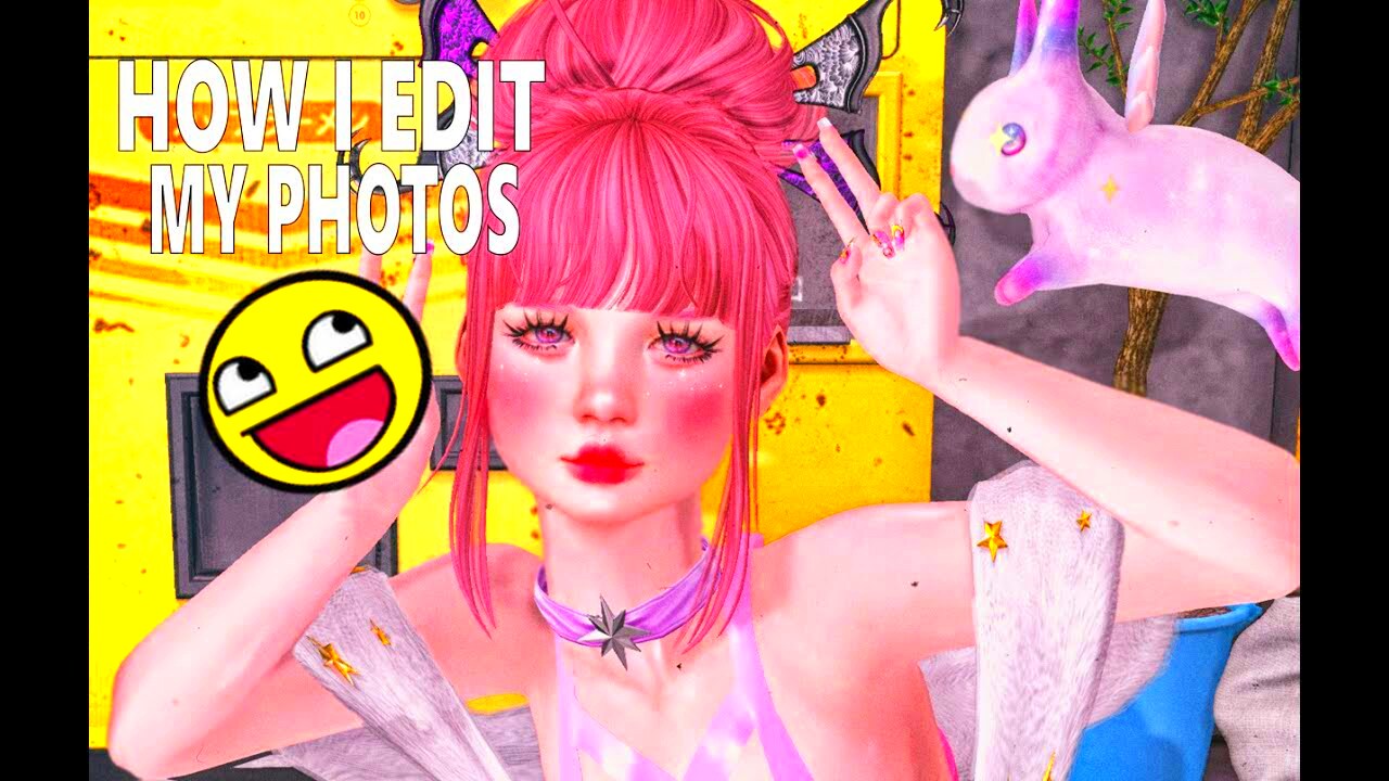 How I EditPhotoshop my Pictures  Second Life  YouTube