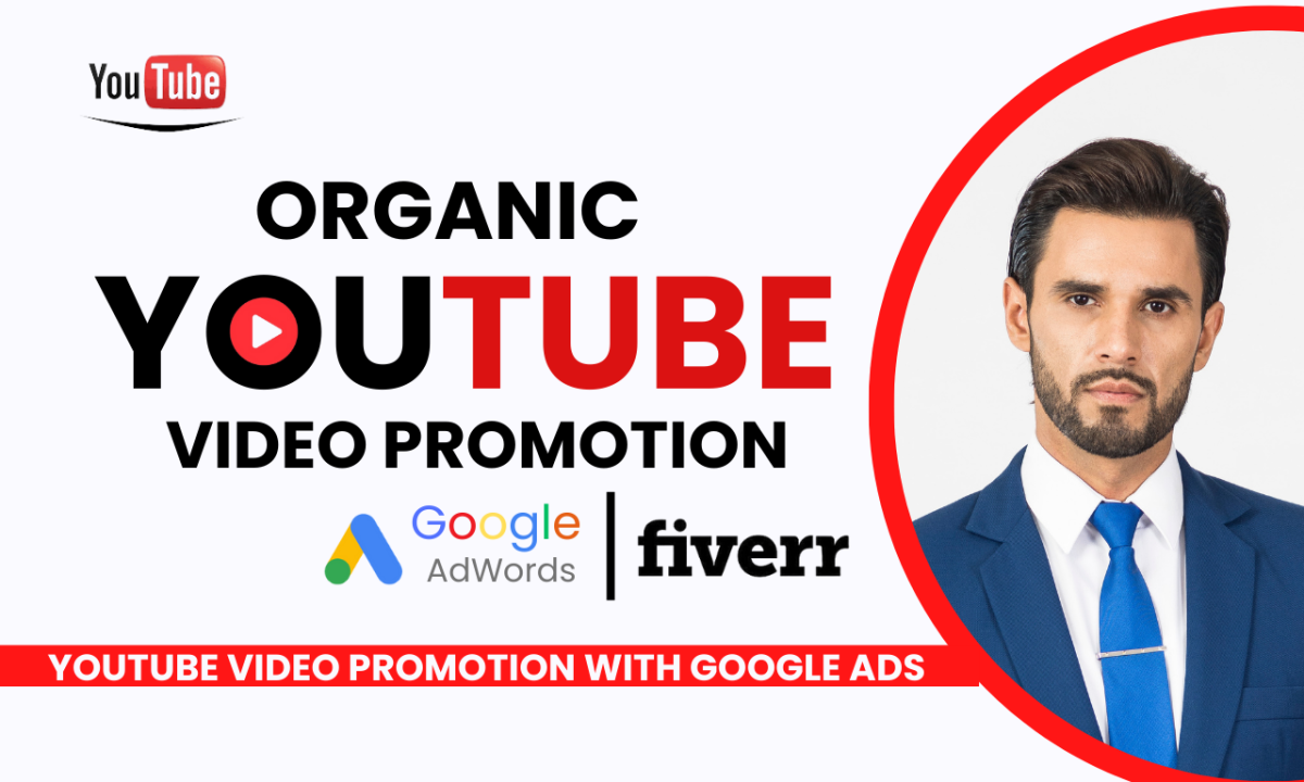 I Will Provide Super Fast Organic YouTube Video Promotion with Google Ads