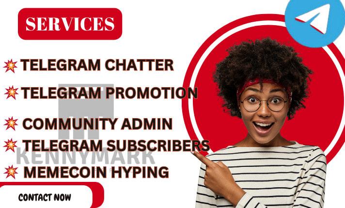 I Will Manage Your Community as a Telegram Moderator or Admin with 20 Active Chatter