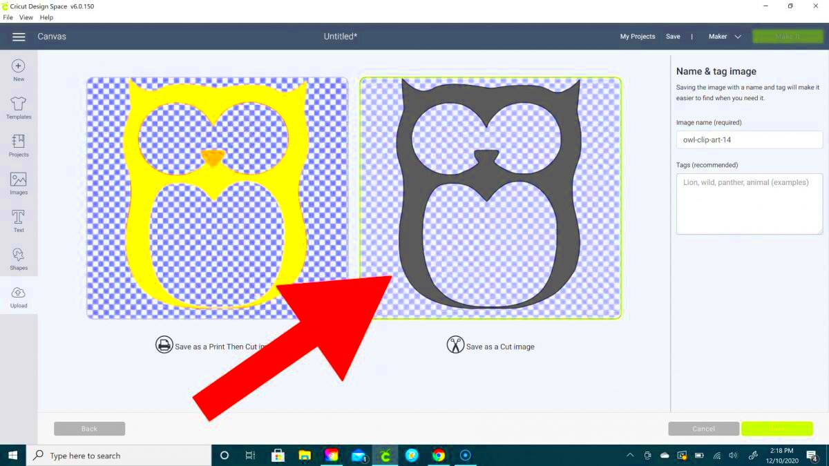 How to Upload Images to Cricut Design Space and Make Layers with Them 