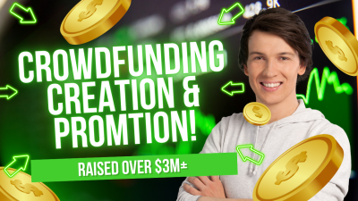 Expert Crowdfunding Campaign Creation & Promotion on Kickstarter & GoFundMe