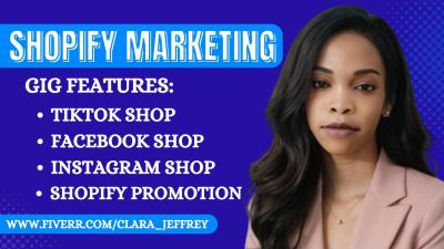 Expert Shopify Marketing Strategies | Promotion & Affiliate Marketing Campaign Management