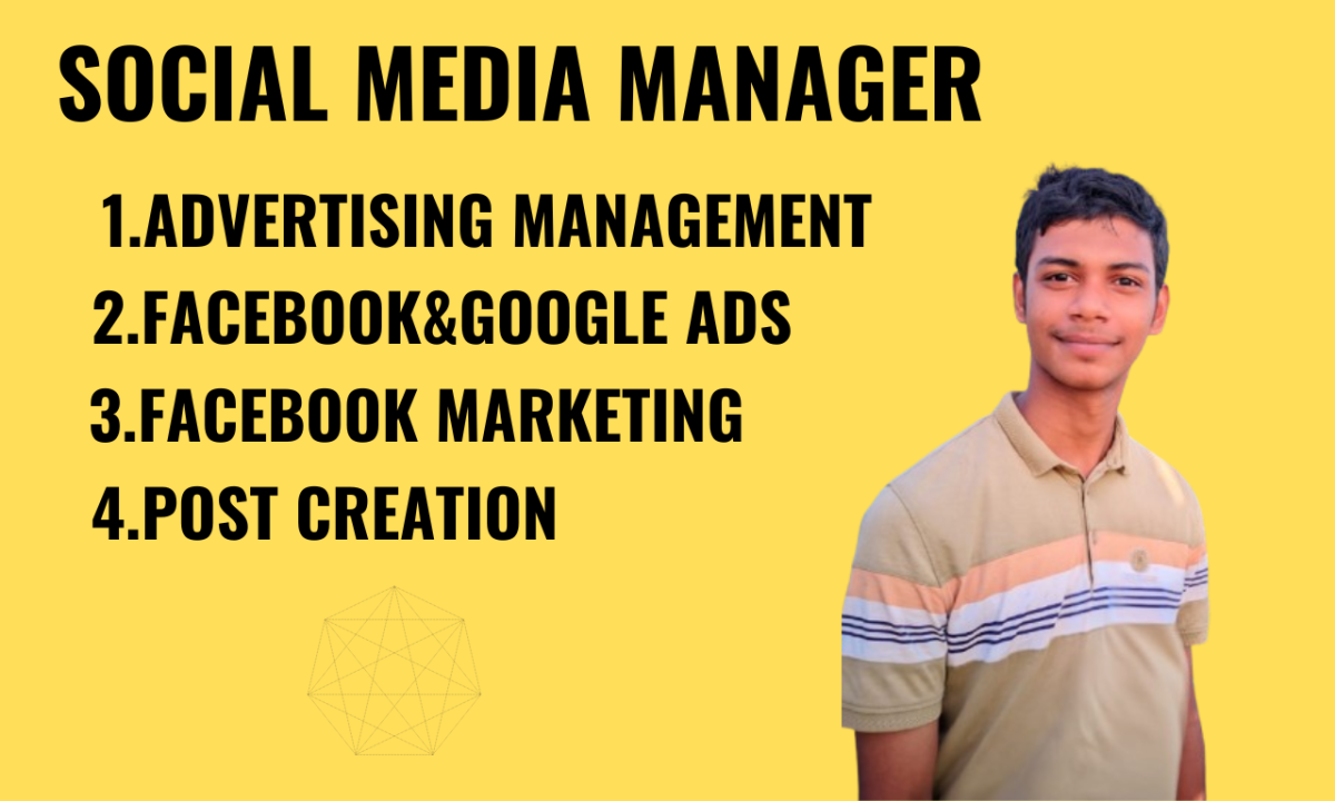 I Will Be Your Social Media Marketing Manager and Personal Assistant