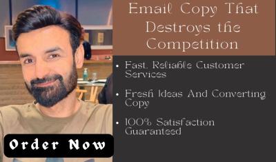 I Will Write Engaging Email Campaigns for Your Marketing Needs