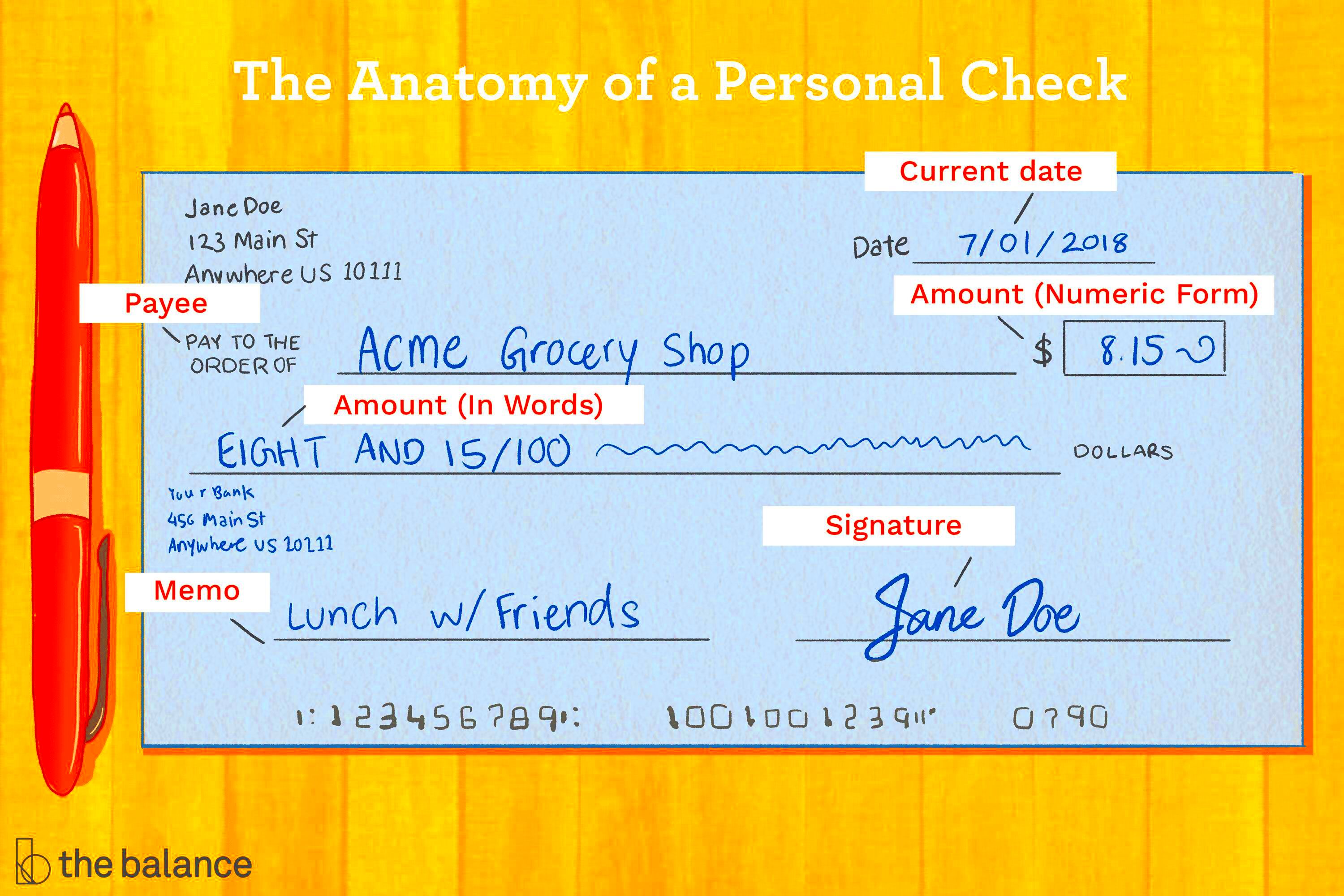 How To Write a Check A StepbyStep Guide