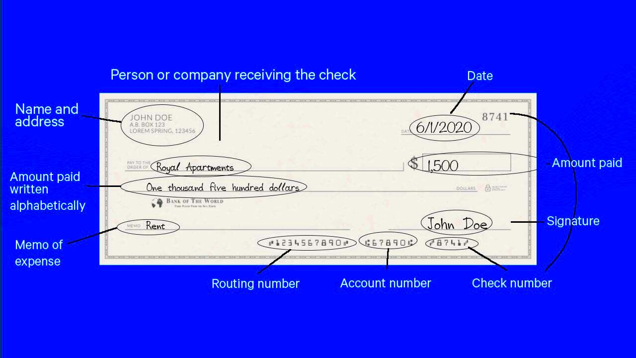 How To Write A Check  I Needed To Know This Now