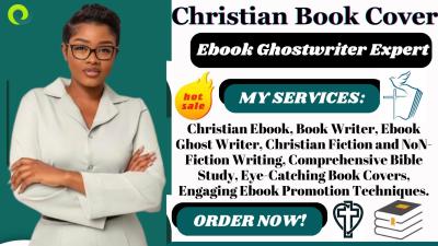 I Will Be Your Professional Christian eBook Ghostwriter & Christian Book Cover Designer