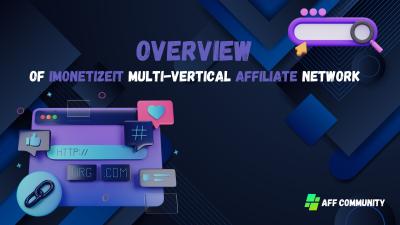 Overview of iMonetizeIt multi-vertical affiliate network