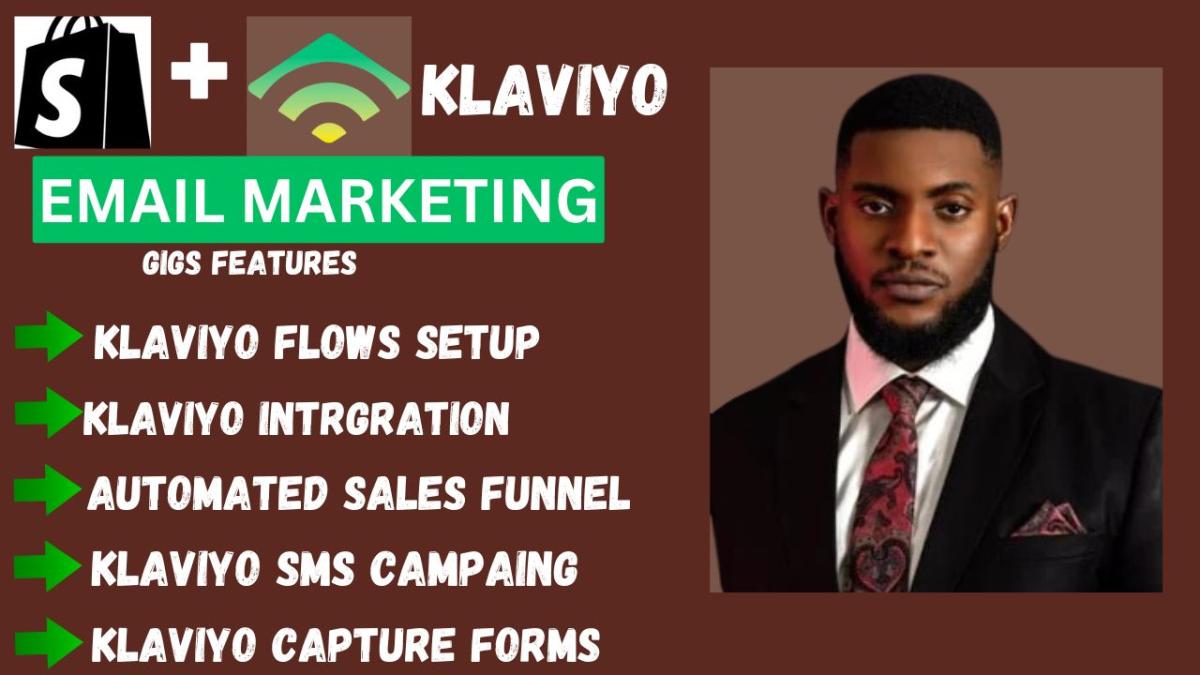 I Will Create Klaviyo Email Marketing, Design, and Flows for Your Shopify Store