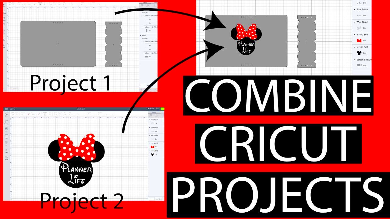 How to Get Cricut Project Images into another Project and Save Cricut 