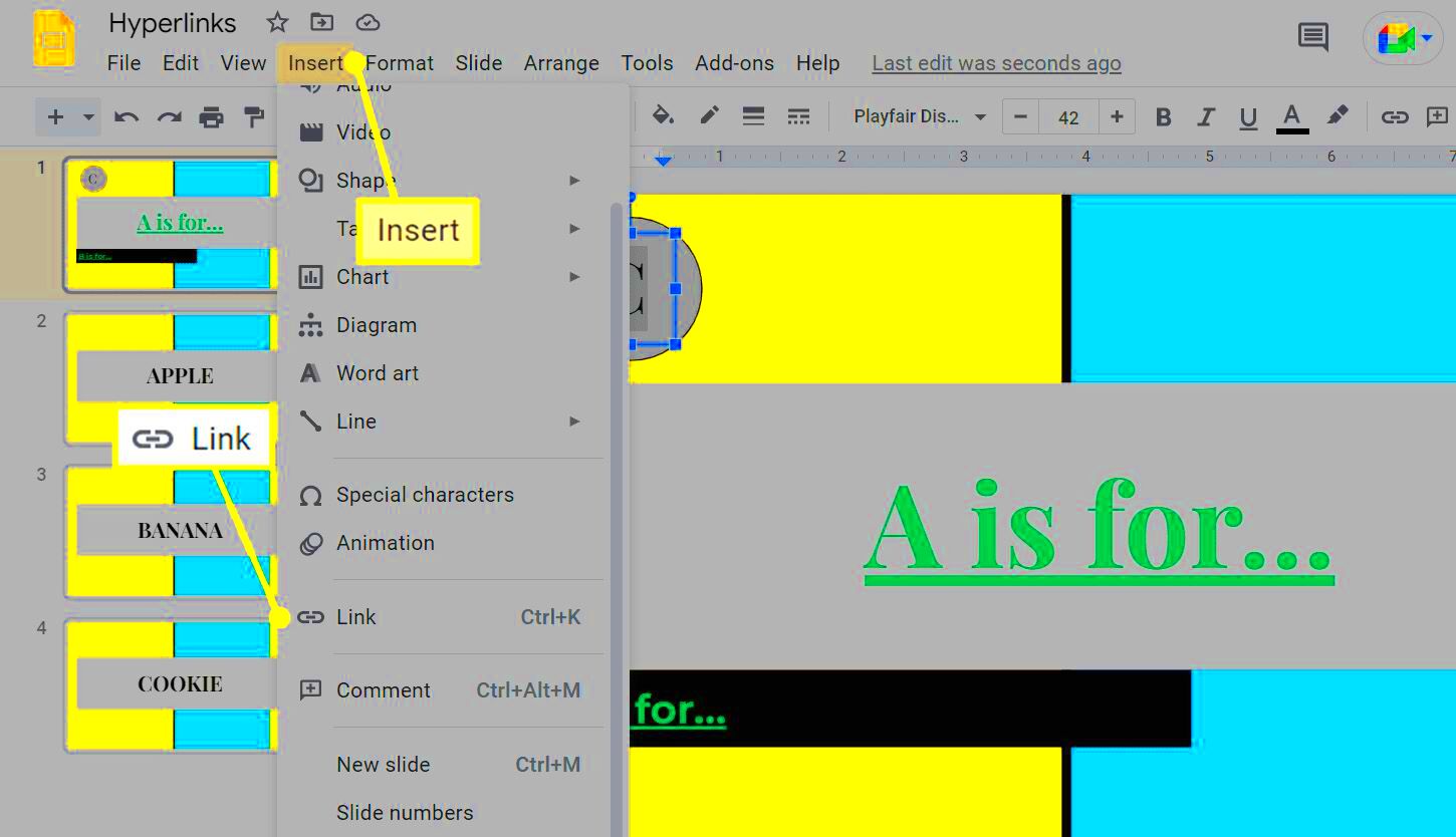 How to Link Slides in Google Slides