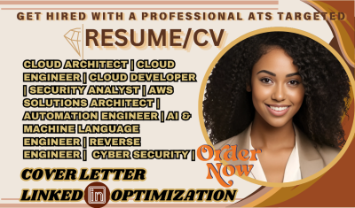 I Will Write Cloud Engineer, Cloud Architect, Cloud Developer, and Security Analyst Resumes