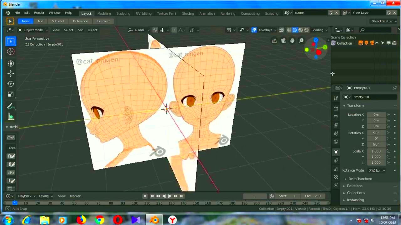 Set up reference image in blender 28 beginner  YouTube