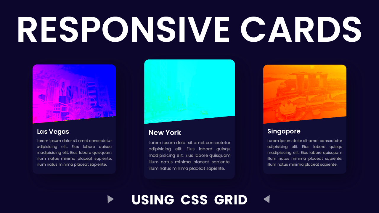 Responsive Cards With CSS Grid  Coding Artist