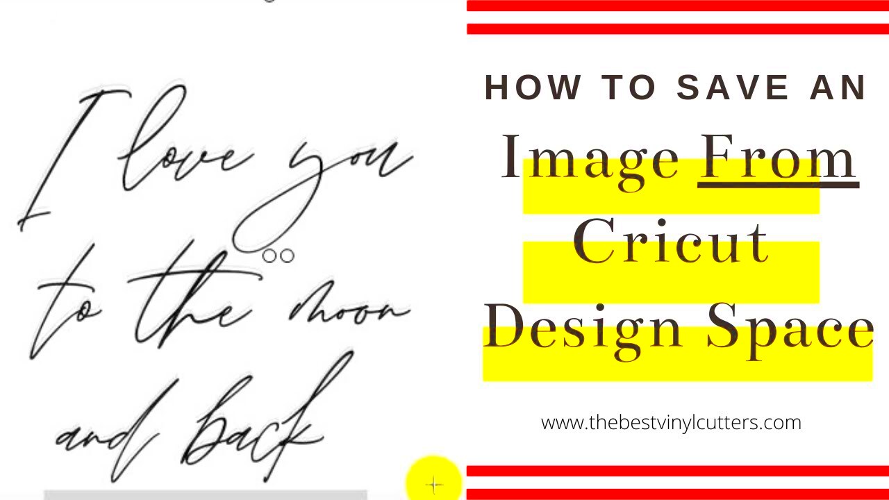 How to Save an Image from Cricut Design Space to my Computer  YouTube