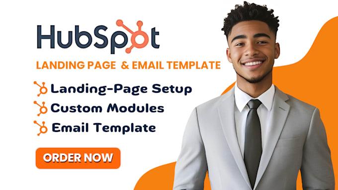 I will do hubspot dashboard hubspot landing page hubspot website automation custom CRM