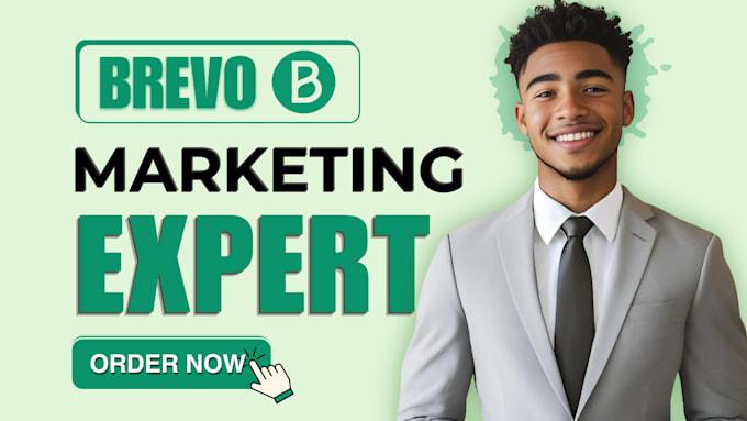 I will design brevo newsletter brevo email template configure brevo campaign automation