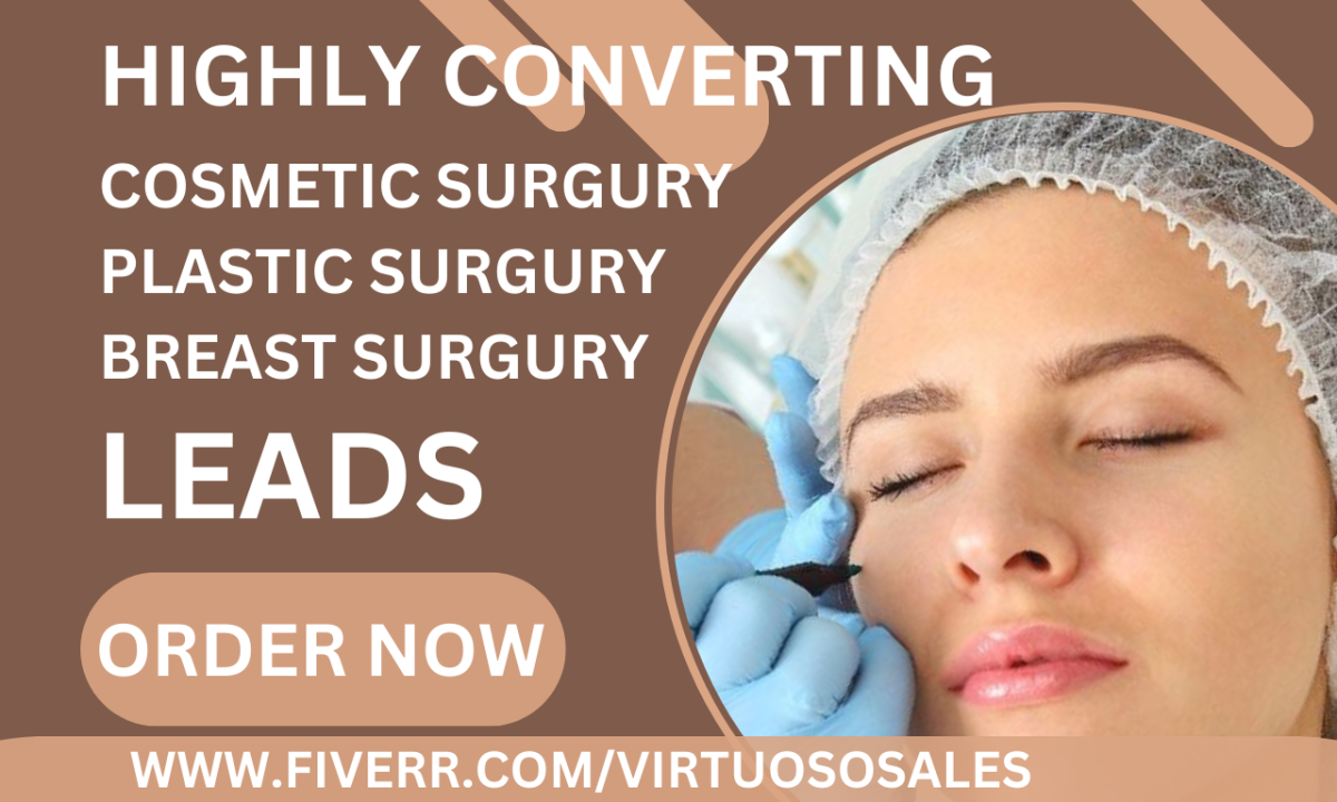 generate cosmetic surgery plastic surgery beauty spa botox breast surgery leads