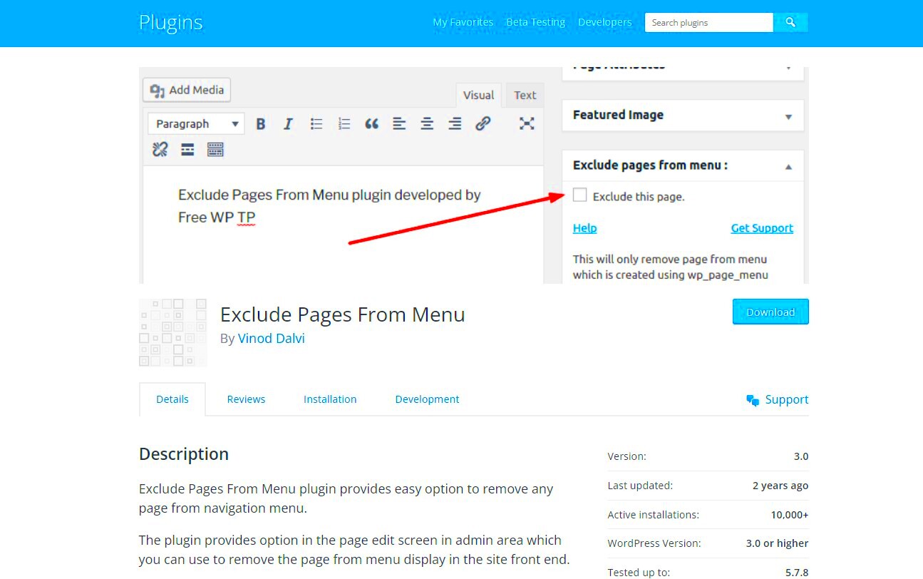 How To Hide Page From Menu In WordPress Easy Method  ExertPro LLC