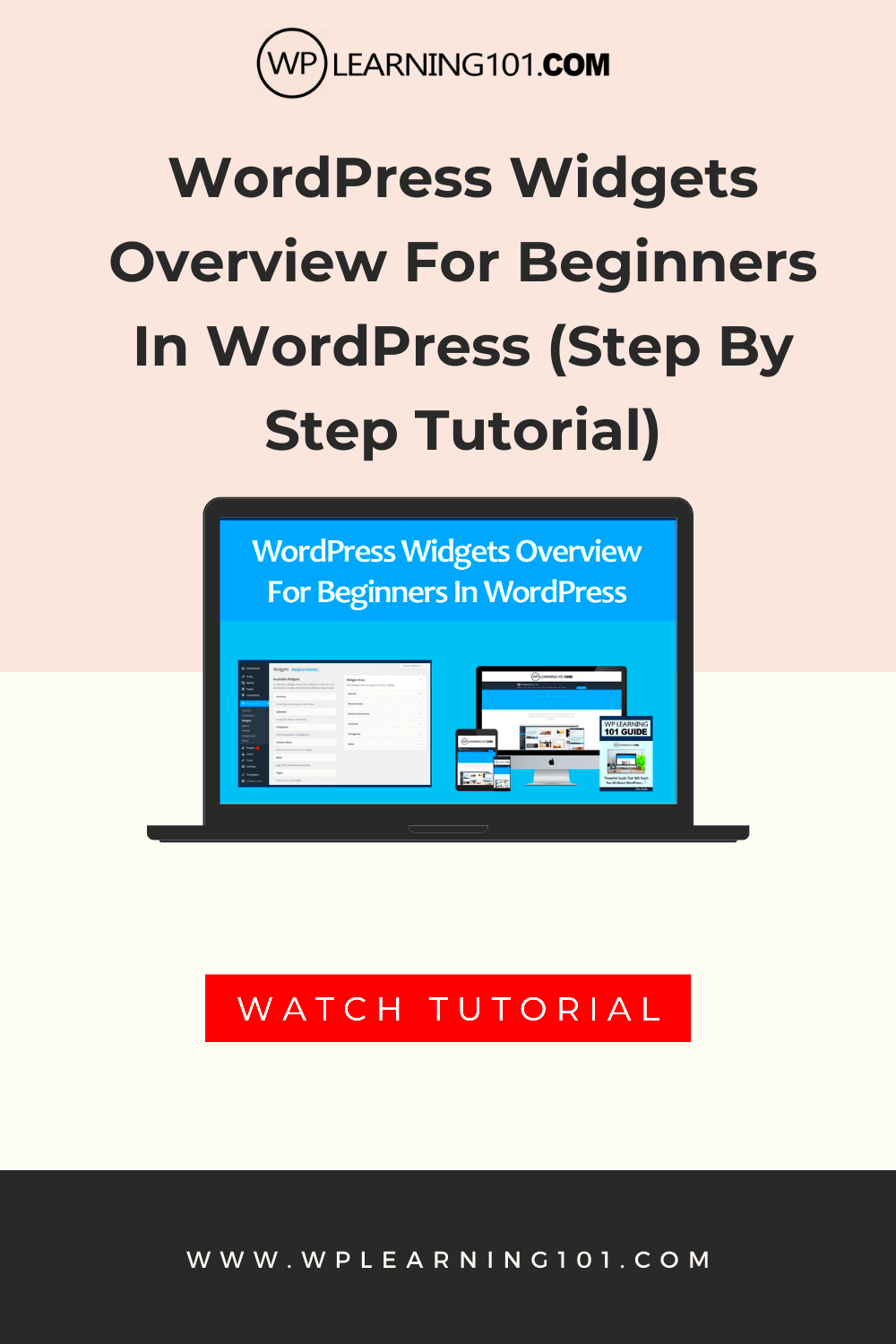 WordPress Widgets For Beginners  WP Learning 101