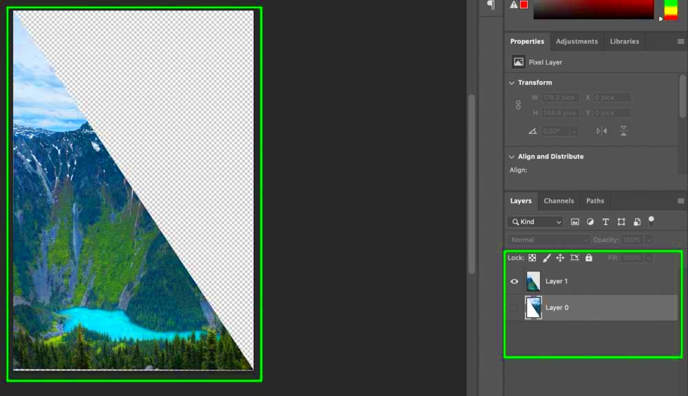 How To Cut An Image In Half In Photoshop  Brendan Williams Creative