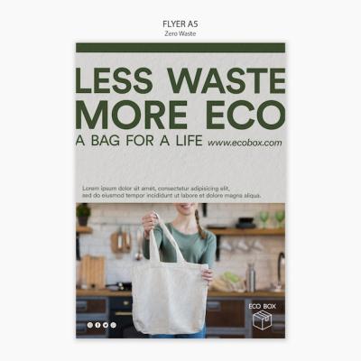 Zero Waste Flyer Template – Free Download