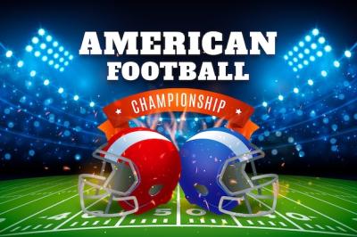 Realistic Background for American Football Championship – Free Download