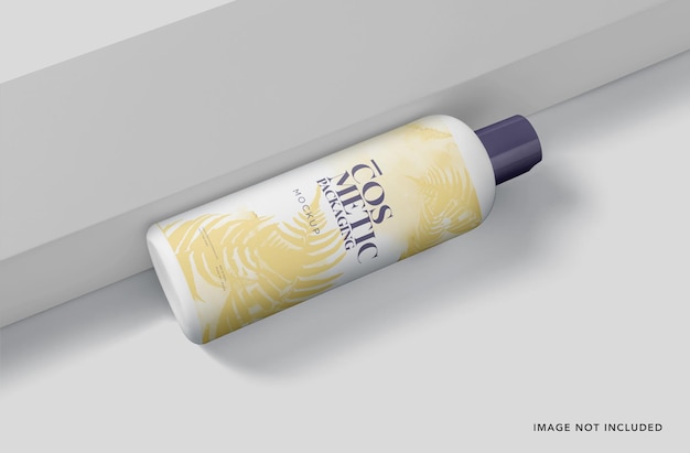 Plastic Beauty Product Bottle MockUp – Free Download