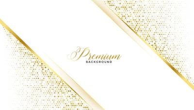 Premium Golden Glitter Background Royal Design – Free Download