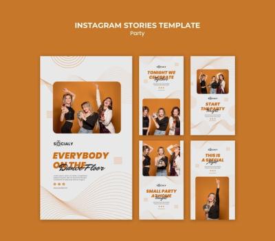 Party Concept Instagram Stories – Free Download, Download Free Stock Photos