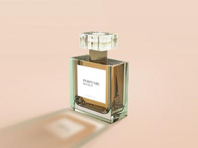 Glass Perfume Bottle Mockup – Free Download