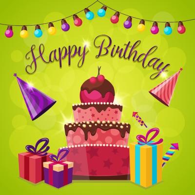 Happy Birthday Greeting Card â Free Download