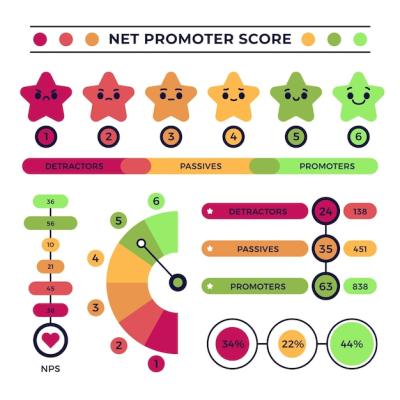 NPS Infographic Design Template – Free Stock Photo Download